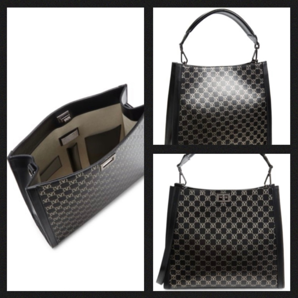 Valentino France Monogram Handle Bag 🖤⚙️